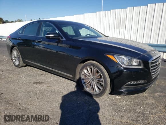 ✅ 2017 Genesis G80 3.8L • VIN: KMHGN4JE3HU200453 • Лот: 86679265. Опубликован ранее на Copart с пробегом 75 036 миль. Бесплатный доступ к архиву аукционных продаж из США и подробный отчёт об истории автомобиля на DreamBid. Изображение 4.