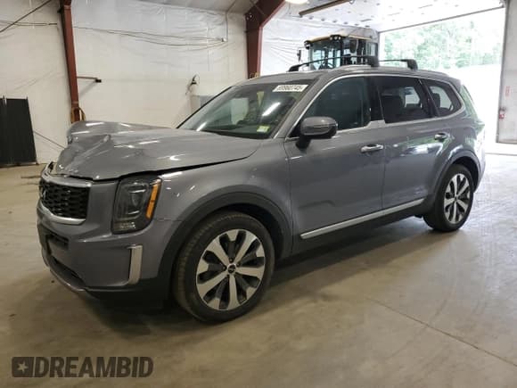 ✅ 2022 Kia Telluride S • VIN: 5XYP6DHC0NG283455 • Lot: 69960745. Listed on Copart with 59,157 mi. Free auction sales archive from the USA and detailed vehicle history report at DreamBid. Image 1.