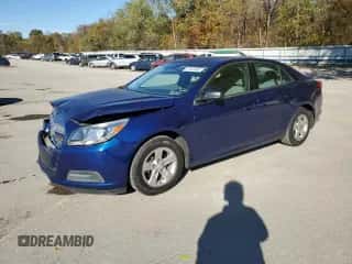 2013 Chevrolet Malibu LS z VIN 1G11B5SA4DU136835, wystawiony jako Copart lot #87003465 z przebiegiem 108 875 mil mil oraz Szkoda całkowita • Salvage title. Historia ofert i sprzedaży dostępna na DreamBid. Obrazek 1.