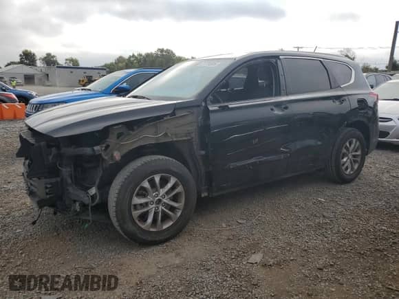 2019 Hyundai Santa Fe SE z VIN 5NMS23AD9KH032518, wystawiony jako Copart lot #81724585 z przebiegiem 64 843 mil mil oraz Szkoda całkowita • Salvage title. Historia ofert i sprzedaży dostępna na DreamBid. Obrazek 1.