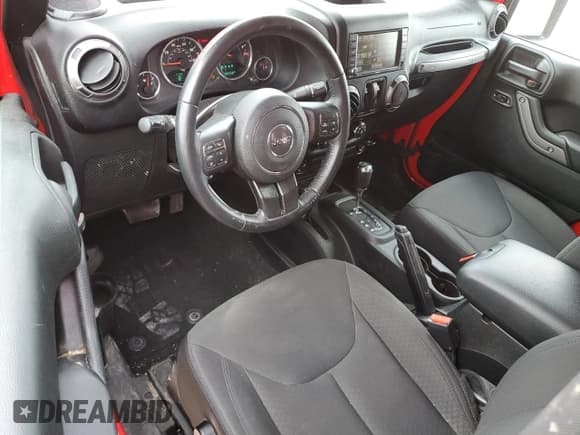 ✅ 2017 Jeep Wrangler Sport • VIN: 1C4AJWAG0HL664146 • Lot: 54006985. Listed on Copart with 38,008 mi. Free auction sales archive from the USA and detailed vehicle history report at DreamBid. Image 8.