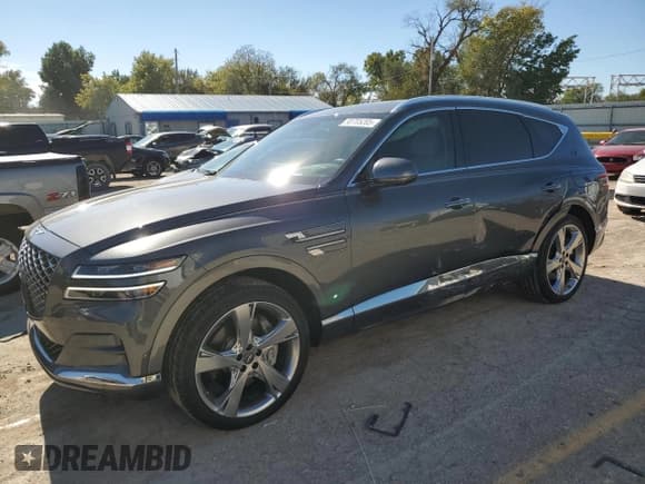 ✅ 2023 Genesis GV80 Advanced Plus • VIN: KMUHCESC5PU141256 • Lot: 90705205. Wystawiony na Copart z przebiegiem 27 310 mil. Bezpłatny archiwum sprzedaży aukcyjnych z USA i szczegółowy raport historii pojazdu na DreamBid. Zdjęcie 1.