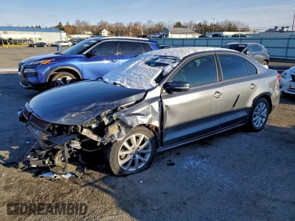 ✅ 2011 Volkswagen Jetta SE • VIN: 3VWBX7AJ2BM108069 • Lot: 95081165. Listed on Copart with Not provided. Free auction sales archive from the USA and detailed vehicle history report at DreamBid. Image 1.