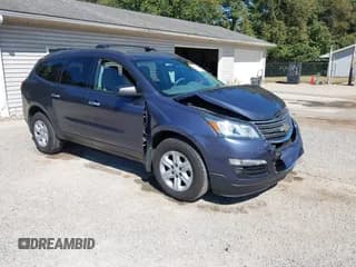 ✅ 2014 Chevrolet Traverse LS • VIN: 1GNKVFKD2EJ213392 • Lot: 43156876. Wystawiony na IAAI z przebiegiem 106 567 mil. Bezpłatny archiwum sprzedaży aukcyjnych z USA i szczegółowy raport historii pojazdu na DreamBid. Zdjęcie 1.