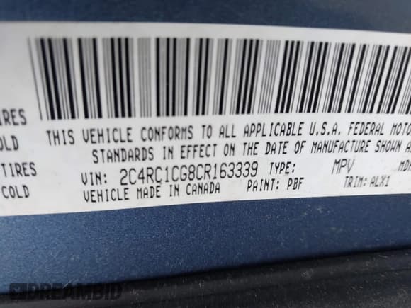 ✅ 2012 Chrysler Town & Country Touring L • VIN: 2C4RC1CG8CR163339 • Лот: 43557264. Опубликован ранее на IAAI с пробегом 246 312 миль. Бесплатный доступ к архиву аукционных продаж из США и подробный отчёт об истории автомобиля на DreamBid. Изображение 9.