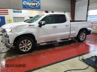 2019 Chevrolet Silverado 1500 LTZ с VIN 1GCRYGED2KZ183548, выставлен на аукционе Copart как лот 52068335 с пробегом 63 379 миль миль и Списание • Salvage title. История ставок и продаж доступна на DreamBid. Изображение 1.