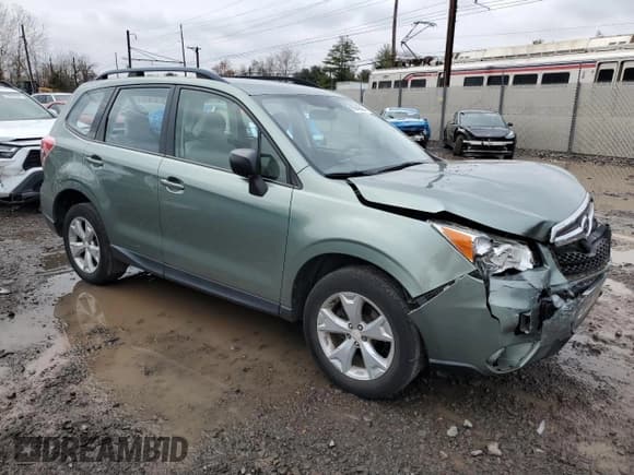 ✅ 2016 Subaru Forester 2.5i • VIN: JF2SJABC4GH427018 • Lot: 93549685. Listed on Copart with 98,806 mi. Free auction sales archive from the USA and detailed vehicle history report at DreamBid. Image 4.