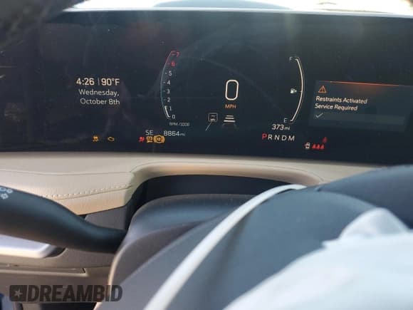 ✅ 2024 Cadillac XT4 FWD Premium Luxury • VIN: 1GYFZCR42RF190301 • Lot: 85753865. Listed on Copart with 8,864 mi. Free auction sales archive from the USA and detailed vehicle history report at DreamBid. Image 9.