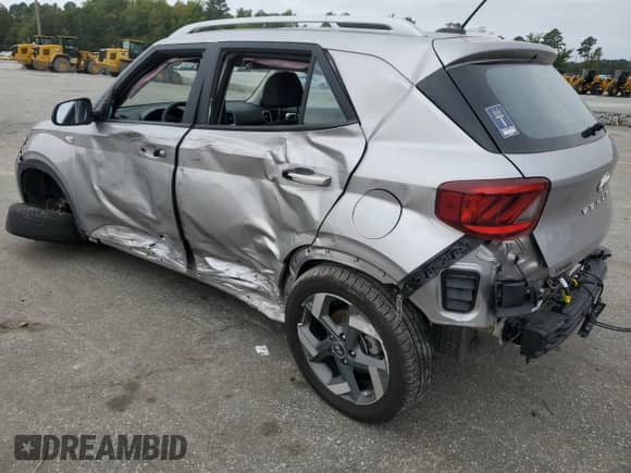 2024 Hyundai Venue SEL with VIN KMHRC8A35RU280845, listed as a Copart auction lot 72532684 with 13,388 mi miles and Salvage title. Bid and sale history available at DreamBid. Image 2.