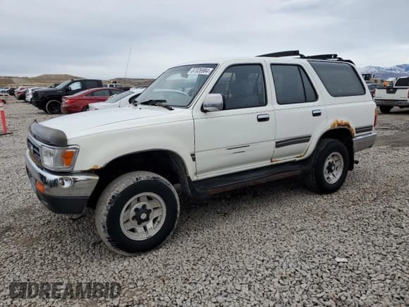 ✅ 1992 Toyota 4Runner • VIN: JT3VN39W9N8037898 • Lot: 87326984. Wystawiony na Copart z przebiegiem 191 803 mil. Bezpłatny archiwum sprzedaży aukcyjnych z USA i szczegółowy raport historii pojazdu na DreamBid. Zdjęcie 1.