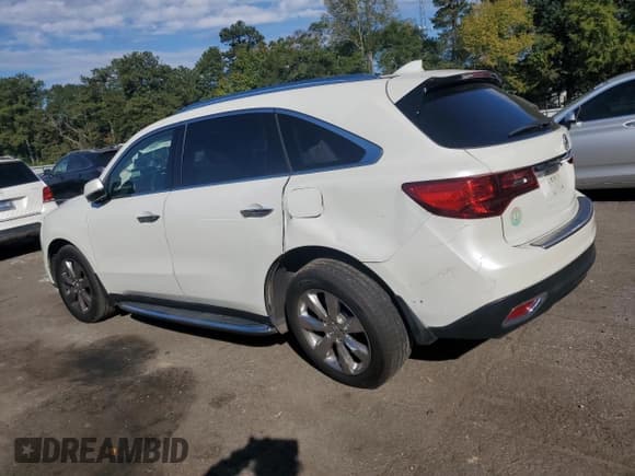 ✅ 2015 Acura MDX Advance • VIN: 5FRYD4H82FB013768 • Lot: 85484855. Wystawiony na Copart z przebiegiem 106 975 mil. Bezpłatny archiwum sprzedaży aukcyjnych z USA i szczegółowy raport historii pojazdu na DreamBid. Zdjęcie 2.