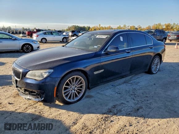 ✅ 2013 BMW 7 Series 750Li xDrive • VIN: WBAYF8C54DDE59411 • Lot: 96534215. Listed on Copart with 98,871 mi. Free auction sales archive from the USA and detailed vehicle history report at DreamBid. Image 1.