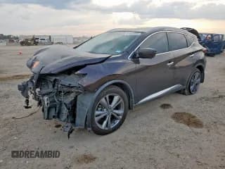 ✅ 2020 Nissan Murano Platinum • VIN: 5N1AZ2DJ0LN140318 • Lot: 81925055. Listed on Copart with 79,284 mi. Free auction sales archive from the USA and detailed vehicle history report at DreamBid. Image 1.