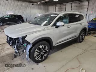 ✅ 2019 Hyundai Santa Fe Limited • VIN: 5NMS5CAA5KH067294 • Лот: 71473895. Опубликован ранее на Copart с пробегом 55 187 миль. Бесплатный доступ к архиву аукционных продаж из США и подробный отчёт об истории автомобиля на DreamBid. Изображение 1.