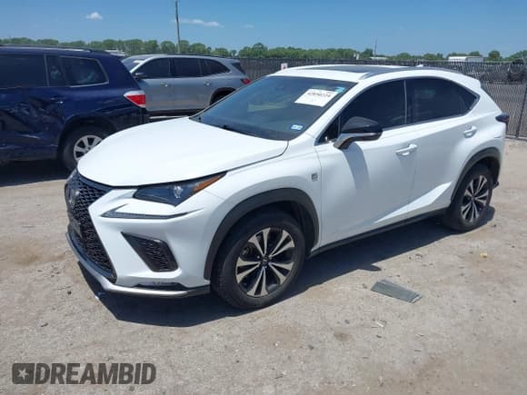 ✅ 2019 Lexus NX 300 • VIN: JTJBARBZ6K2207065 • Lot: 42850224. Listed on IAAI with 95,286 mi. Free auction sales archive from the USA and detailed vehicle history report at DreamBid. Image 2.