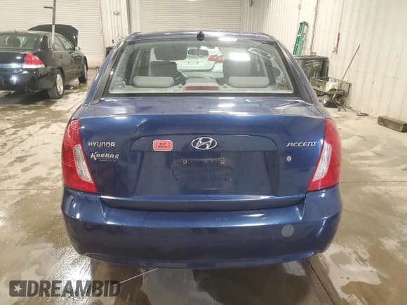 ✅ 2009 Hyundai Accent Auto GLS • VIN: KMHCN46CX9U337025 • Лот: 54829755. Опубликован ранее на Copart с пробегом 107 676 миль. Бесплатный доступ к архиву аукционных продаж из США и подробный отчёт об истории автомобиля на DreamBid. Изображение 6.