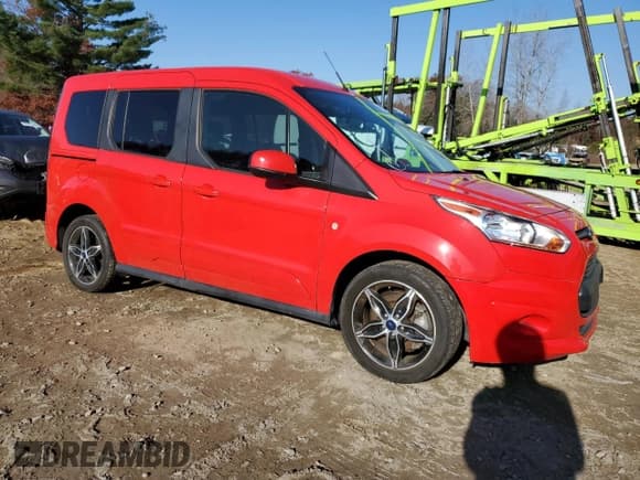 ✅ 2016 Ford Transit Connect • VIN: NM0AS8FX0G1246033 • Lot: 76697013. Listed on Copart with 15,511 mi. Free auction sales archive from the USA and detailed vehicle history report at DreamBid. Image 4.