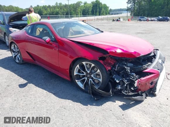 ✅ 2021 Lexus LC 500h • VIN: JTHAP5AY3MA103106 • Lot: 42149070. Listed on IAAI with 51,152 mi. Free auction sales archive from the USA and detailed vehicle history report at DreamBid. Image 1.