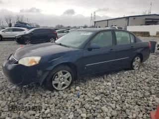 2006 Chevrolet Malibu 0LT z VIN 1G1ZT51F26F128690, wystawiony jako Copart lot #80957024 z przebiegiem 201 556 mil mil oraz Szkoda całkowita • Salvage title. Historia ofert i sprzedaży dostępna na DreamBid. Obrazek 1.