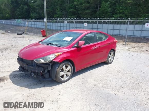 ✅ 2013 Hyundai Elantra GLS • VIN: KMHDH4AE6DU940700 • Lot: 42572122. Listed on IAAI with 190,222 mi. Free auction sales archive from the USA and detailed vehicle history report at DreamBid. Image 2.