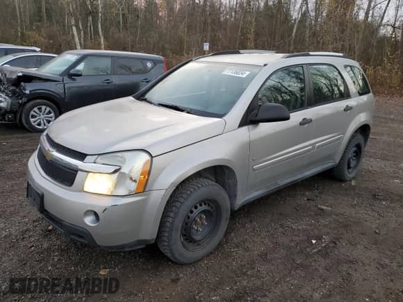 2007 Chevrolet Equinox LS z VIN 2CNDL13F476079703, wystawiony jako Copart lot #77136034 z przebiegiem 155 445 mil mil oraz Czysty tytuł • Clean title. Historia ofert i sprzedaży dostępna na DreamBid. Obrazek 1.