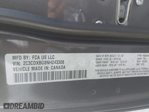 ✅ 2022 Dodge Charger SXT • VIN: 2C3CDXBG8NH243308 • Lot: 42980642. Wystawiony na IAAI z przebiegiem 93 092 mil. Bezpłatny archiwum sprzedaży aukcyjnych z USA i szczegółowy raport historii pojazdu na DreamBid. Zdjęcie 9.