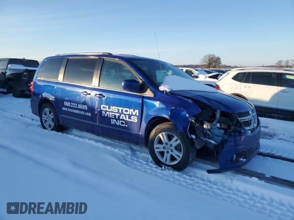 ✅ 2019 Dodge Grand Caravan Crew • VIN: 2C4RDGDG0KR633831 • Lot: 45202085. Wystawiony na Copart z przebiegiem 108 072 mil. Bezpłatny archiwum sprzedaży aukcyjnych z USA i szczegółowy raport historii pojazdu na DreamBid. Zdjęcie 4.