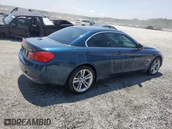 ✅ 2017 BMW 4 Series 430i xDrive • VIN: WBA4U9C53H5D43952 • Лот: 60678475. Опубликован ранее на Copart с пробегом 78 344 миль. Бесплатный доступ к архиву аукционных продаж из США и подробный отчёт об истории автомобиля на DreamBid. Изображение 3.