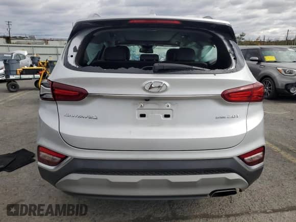 2020 Hyundai Santa Fe SEL with VIN 5NMS3CAA6LH149476, listed as a Copart auction lot 82646325 with Not provided miles and Salvage title. Bid and sale history available at DreamBid. Image 6.