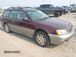 ✅ 2000 Subaru Legacy Outback • VIN: 4S3BH665XY7635169 • Lot: 43109223. Listed on IAAI with 283,998 mi. Free auction sales archive from the USA and detailed vehicle history report at DreamBid. Image 1.