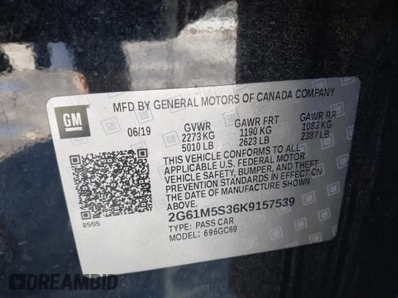 ✅ 2019 Cadillac XTS Luxury • VIN: 2G61M5S36K9157539 • Лот: 43470168. Опубликован ранее на IAAI с пробегом 114 084 миль. Бесплатный доступ к архиву аукционных продаж из США и подробный отчёт об истории автомобиля на DreamBid. Изображение 9.