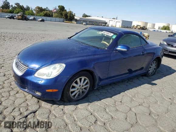 ✅ 2002 Lexus SC 430 • VIN: JTHFN48Y220001763 • Lot: 68249625. Wystawiony na Copart z przebiegiem 181 656 mil. Bezpłatny archiwum sprzedaży aukcyjnych z USA i szczegółowy raport historii pojazdu na DreamBid. Zdjęcie 1.