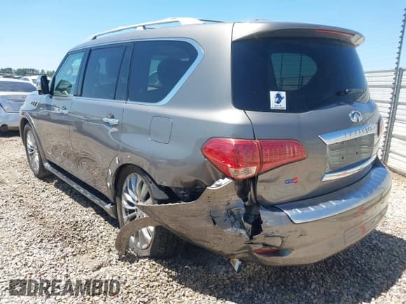 ✅ 2017 Infiniti QX80 • VIN: JN8AZ2NFXH9643325 • Lot: 41995716. Listed on IAAI with Not provided. Free auction sales archive from the USA and detailed vehicle history report at DreamBid. Image 3.