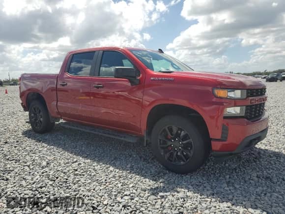 2022 Chevrolet Silverado 1500 Custom z VIN 3GCPYBEK6NG164756, wystawiony jako Copart lot #85882015 z przebiegiem 32 895 mil mil oraz Szkoda całkowita • Salvage title. Historia ofert i sprzedaży dostępna na DreamBid. Obrazek 4.