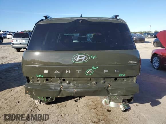 2024 Hyundai Santa Fe SEL с VIN 5NMP24GL2RH037855, выставлен на аукционе Copart как лот 86420924 с пробегом 9 679 миль миль и Списание • Salvage title. История ставок и продаж доступна на DreamBid. Изображение 6.