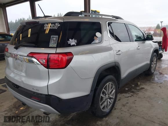 ✅ 2019 GMC Acadia SLE • VIN: 1GKKNSLA9KZ249068 • Lot: 43635338. Listed on IAAI with 81,638 mi. Free auction sales archive from the USA and detailed vehicle history report at DreamBid. Image 4.