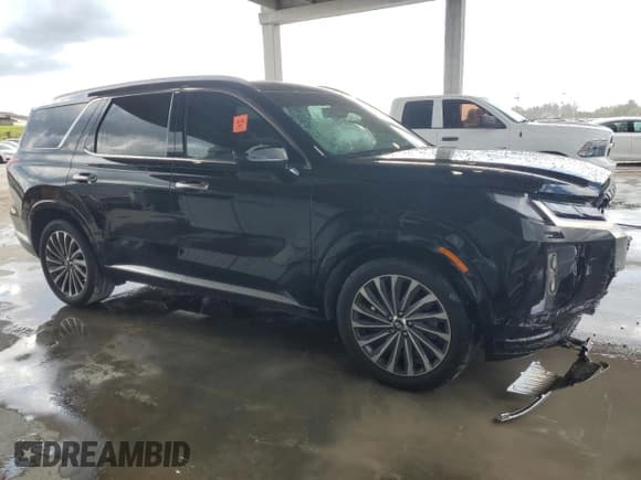 ✅ 2025 Hyundai Palisade Calligraphy • VIN: KM8R74GE4SU811559 • Лот: 46921605. Опубликован ранее на Copart с пробегом 3 881 миль. Бесплатный доступ к архиву аукционных продаж из США и подробный отчёт об истории автомобиля на DreamBid. Изображение 4.
