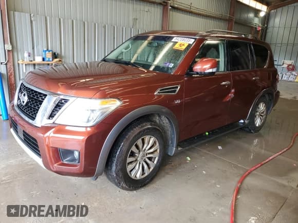 ✅ 2017 Nissan Armada SV • VIN: JN8AY2NCXH9506670 • Lot: 84208035. Wystawiony na Copart z przebiegiem Nie podano. Bezpłatny archiwum sprzedaży aukcyjnych z USA i szczegółowy raport historii pojazdu na DreamBid. Zdjęcie 1.