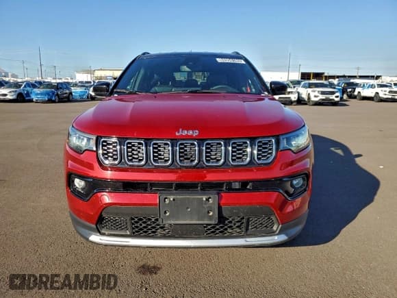 ✅ 2025 Jeep Compass Limited • VIN: 3C4NJDCN3ST514321 • Лот: 94994185. Опубликован ранее на Copart с пробегом 29 841 миль. Бесплатный доступ к архиву аукционных продаж из США и подробный отчёт об истории автомобиля на DreamBid. Изображение 5.