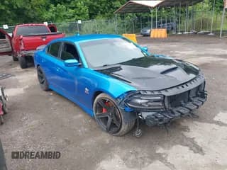 ✅ 2018 Dodge Charger R/T Scat Pack • VIN: 2C3CDXGJ8JH335615 • Lot: 42695412. Listed on IAAI with 64,706 mi. Free auction sales archive from the USA and detailed vehicle history report at DreamBid. Image 1.