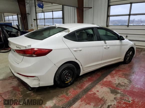 ✅ 2017 Hyundai Elantra SE • VIN: 5NPD84LF4HH023412 • Lot: 91296845. Listed on Copart with 155,425 mi. Free auction sales archive from the USA and detailed vehicle history report at DreamBid. Image 3.