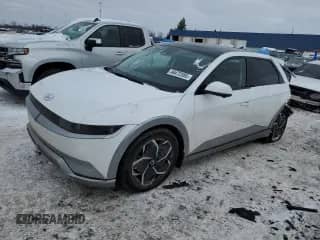 2023 Hyundai Ioniq 5 Limited z VIN KM8KR4AE6PU223741, wystawiony jako Copart lot #46472595 z przebiegiem 12 559 mil mil oraz Szkoda całkowita • Salvage title. Historia ofert i sprzedaży dostępna na DreamBid. Obrazek 1.