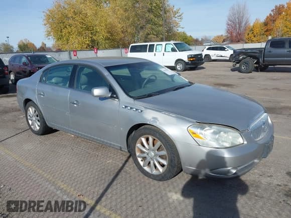 ✅ 2008 Buick Lucerne CXS • VIN: 1G4HE57YX8U107537 • Lot: 43615812. Listed on IAAI with 172,195 mi. Free auction sales archive from the USA and detailed vehicle history report at DreamBid. Image 1.