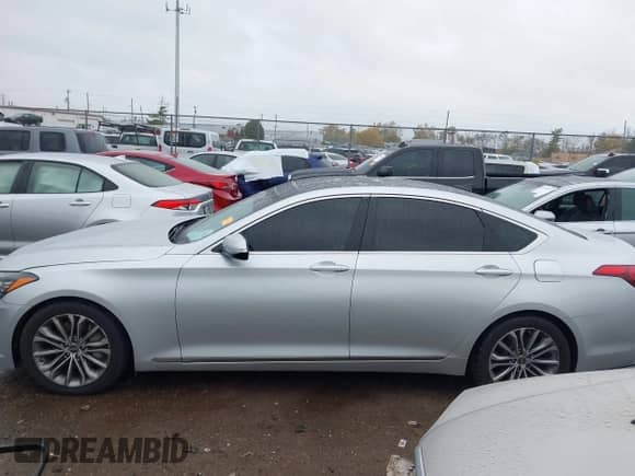 2015 Hyundai Genesis 3.8L with VIN KMHGN4JE7FU033656, listed as a IAAI auction lot 43529132 with 120,825 mi miles and . Bid and sale history available at DreamBid. Image 14.