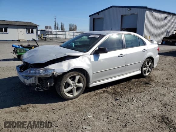 ✅ 2005 Mazda 6 Sport • VIN: 1YVHP84C955M77368 • Lot: 53888505. Listed on Copart with 168,732 mi. Free auction sales archive from the USA and detailed vehicle history report at DreamBid. Image 1.