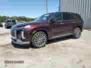 2025 Hyundai Palisade Calligraphy z VIN KM8R74GE3SU837568, wystawiony jako Copart lot #53515885 z przebiegiem 6 465 mil mil oraz Szkoda całkowita • Salvage title. Historia ofert i sprzedaży dostępna na DreamBid. Obrazek 1.