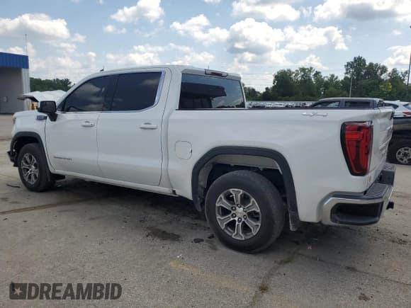 ✅ 2023 GMC Sierra 1500 SLE • VIN: 1GTUUBED6PZ181172 • Лот: 91399105. Опубликован ранее на Copart с пробегом 56 212 миль. Бесплатный доступ к архиву аукционных продаж из США и подробный отчёт об истории автомобиля на DreamBid. Изображение 2.