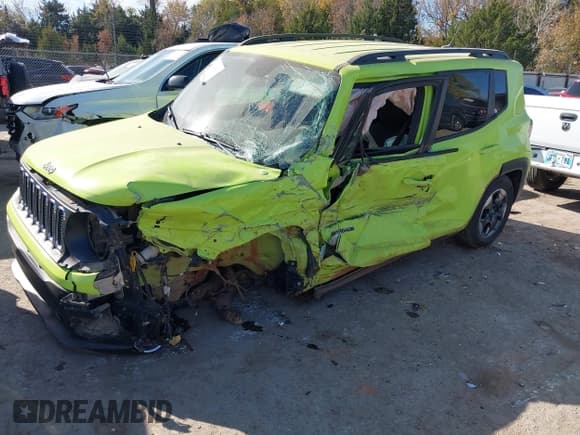 ✅ 2017 Jeep Renegade Sport • VIN: ZACCJBAB9HPF36666 • Лот: 43638836. Опубликован ранее на IAAI с пробегом 155 768 миль. Бесплатный доступ к архиву аукционных продаж из США и подробный отчёт об истории автомобиля на DreamBid. Изображение 17.