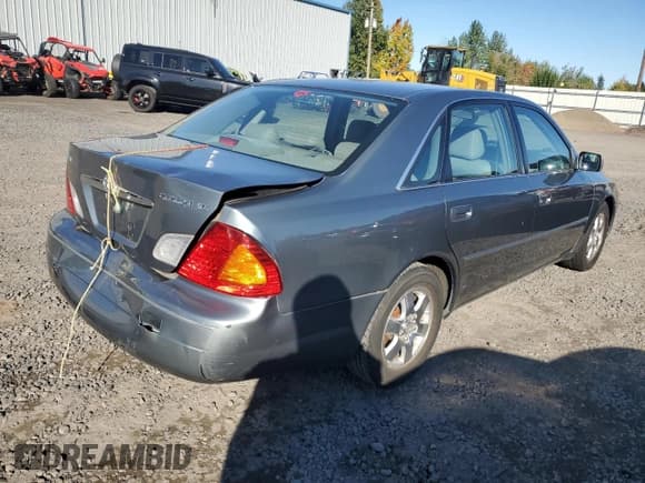 ✅ 2000 Toyota Avalon XL • VIN: 4T1BF28B3YU033115 • Лот: 86648315. Опубликован ранее на Copart с пробегом Не указан. Бесплатный доступ к архиву аукционных продаж из США и подробный отчёт об истории автомобиля на DreamBid. Изображение 3.