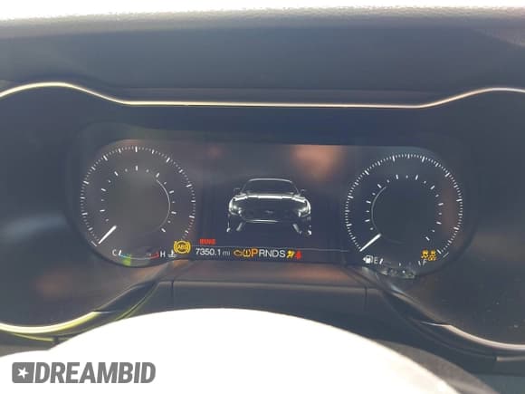 ✅ 2023 Ford Mustang Mach 1 • VIN: 1FA6P8R02P5502258 • Lot: 43594598. Listed on IAAI with 7,350 mi. Free auction sales archive from the USA and detailed vehicle history report at DreamBid. Image 7.